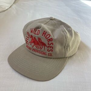 Sendero Wild Horses Embroidered Hat